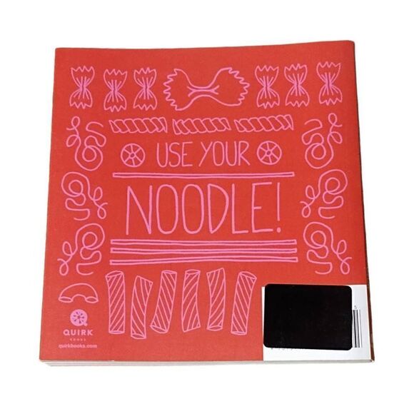 Noodlemania Pasta Noodle Cookbook by Melissa Barlow 50 Playful Recipes 109 pgs - Picture 2 of 7